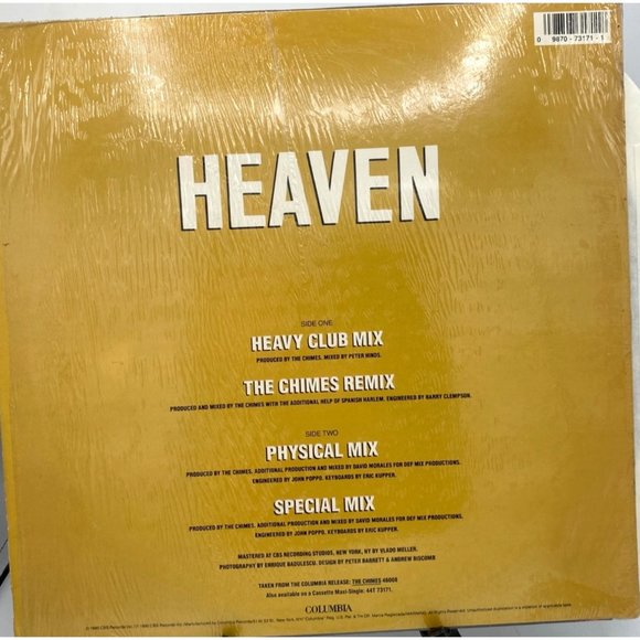The Chimes HEAVEN 1990Vinyl - Picture 2 of 5